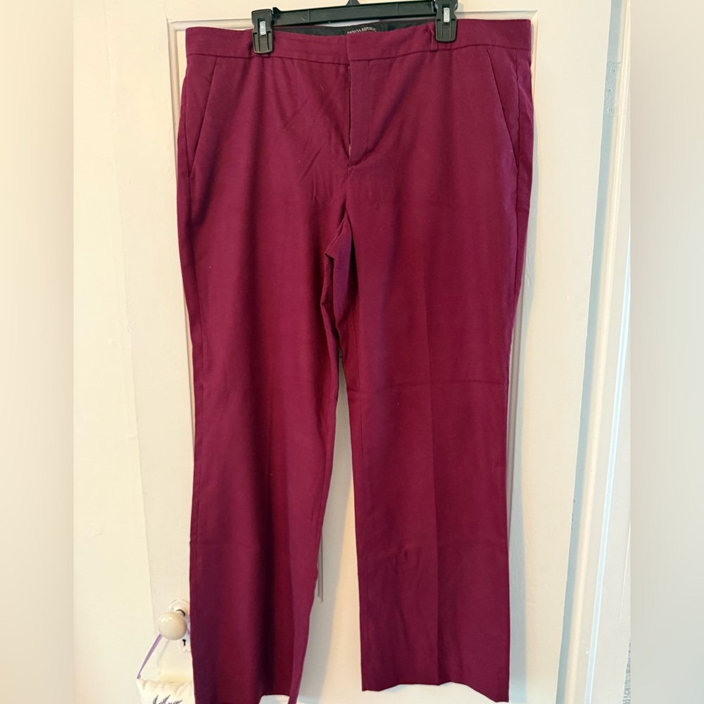 Banana Republic Deep Plum Pants